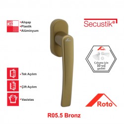 Roto Rotoline Secustik Pencere Kolu 40 mm - Bronz