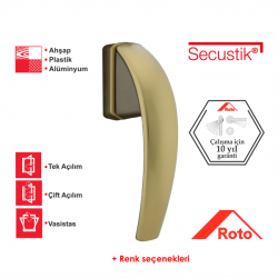 Roto Swing Secustik 43 mm Pencere Kolu Bronz