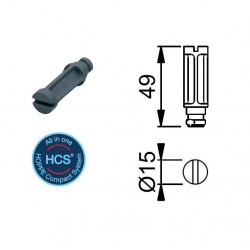 HCS Plastik Tapa - F-7037M - Açık Gri