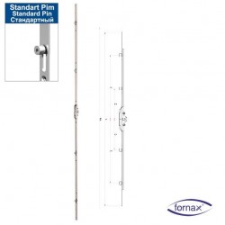 Fornax 1200/7,5. Tek Açılım İspanyolet (Zamak Gövde)**