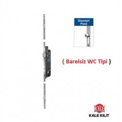 Kale Aral Kilitli İspanyolet Sürgüsüz WC Tırtılsız 28*85/1800